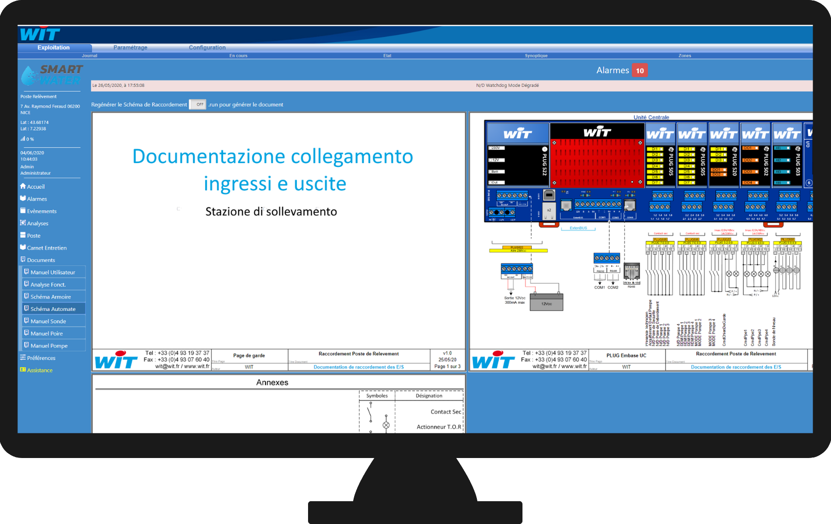 SynAPPS_documentazione_DeskTop Documentazione cablaggio in memoria